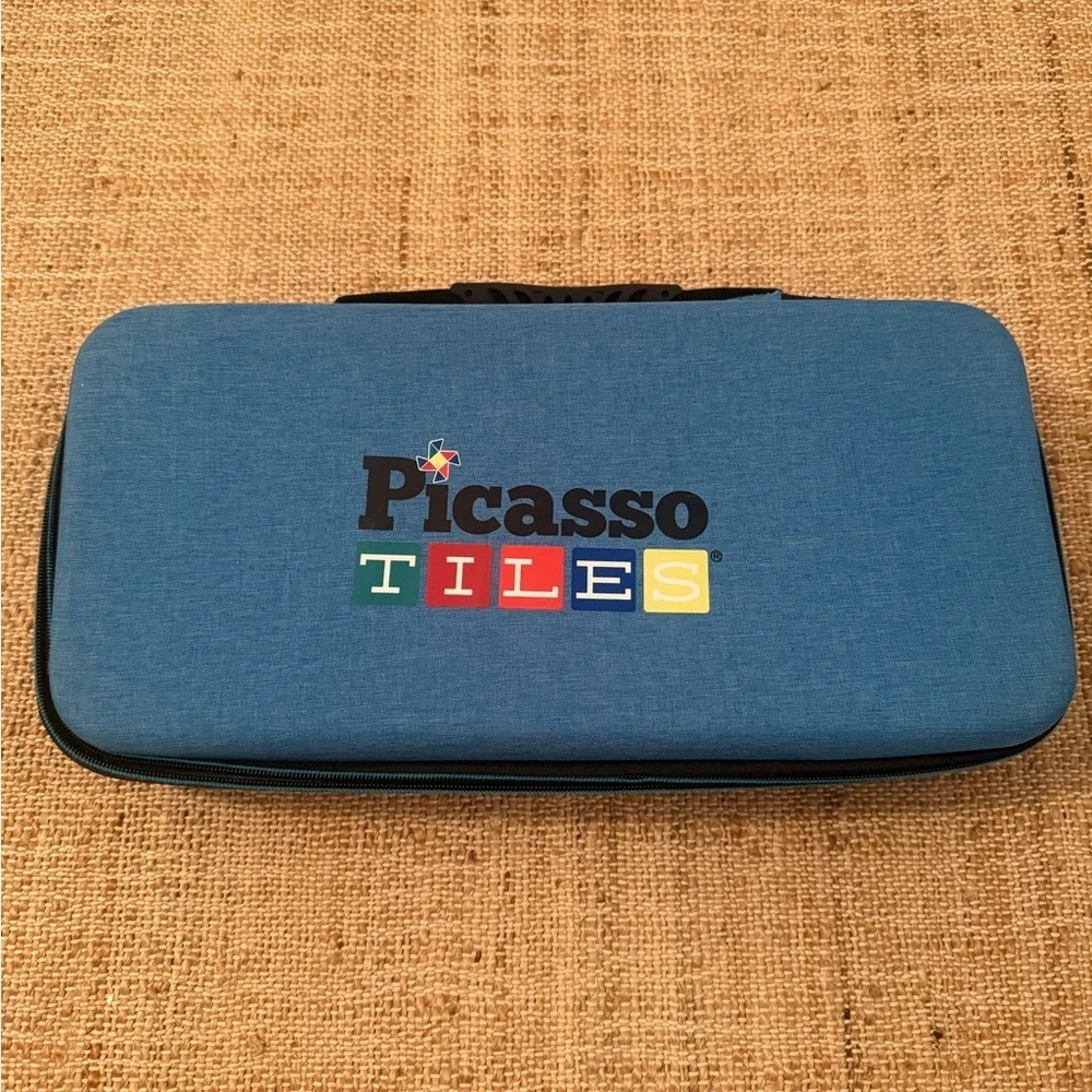 Picasso Tiles Magna Tiles Blue Carrying Case